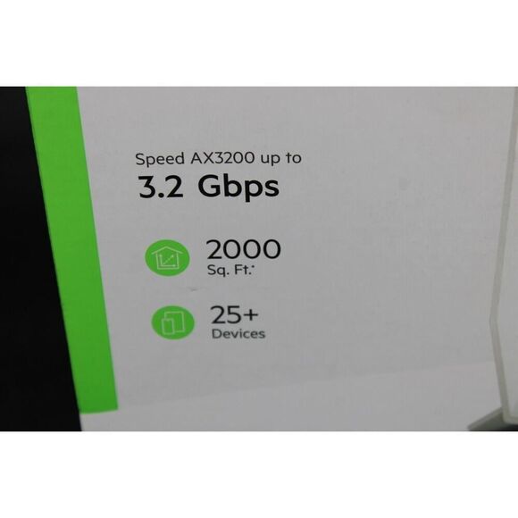 *NEW* Belkin AX3200 Wireless Dual Band Router (RT3200) (Up To 3.2 Gbps) (WiFi 6) - Picture 3 of 8